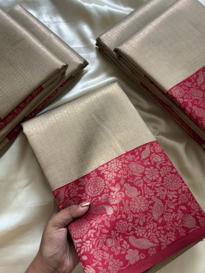 Kanchi semi soft silk
