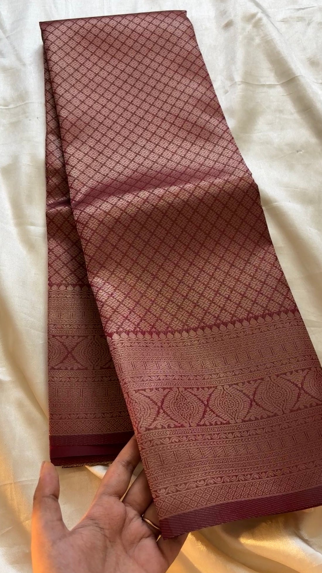 Semi brocade soft Silk kr42