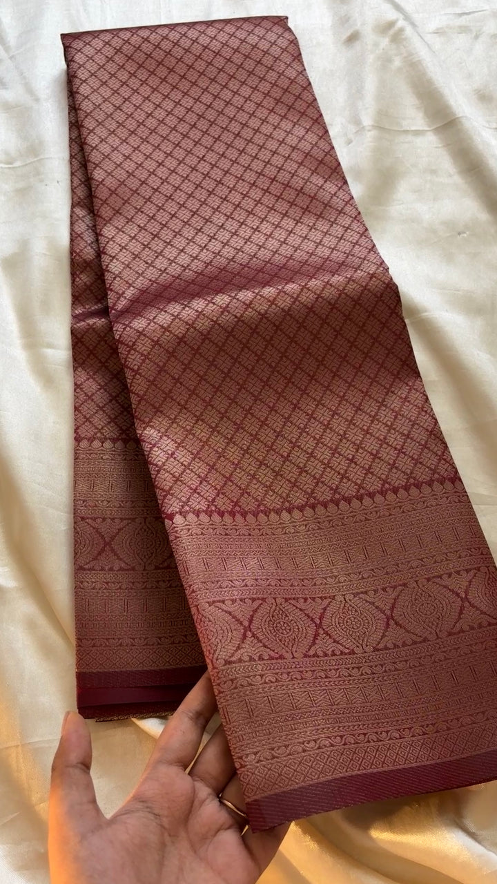 Semi brocade soft Silk kr42