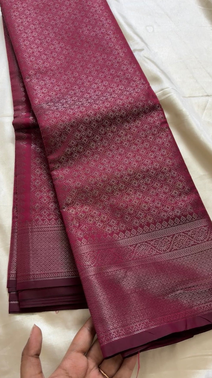 Brocade soft silk kr91