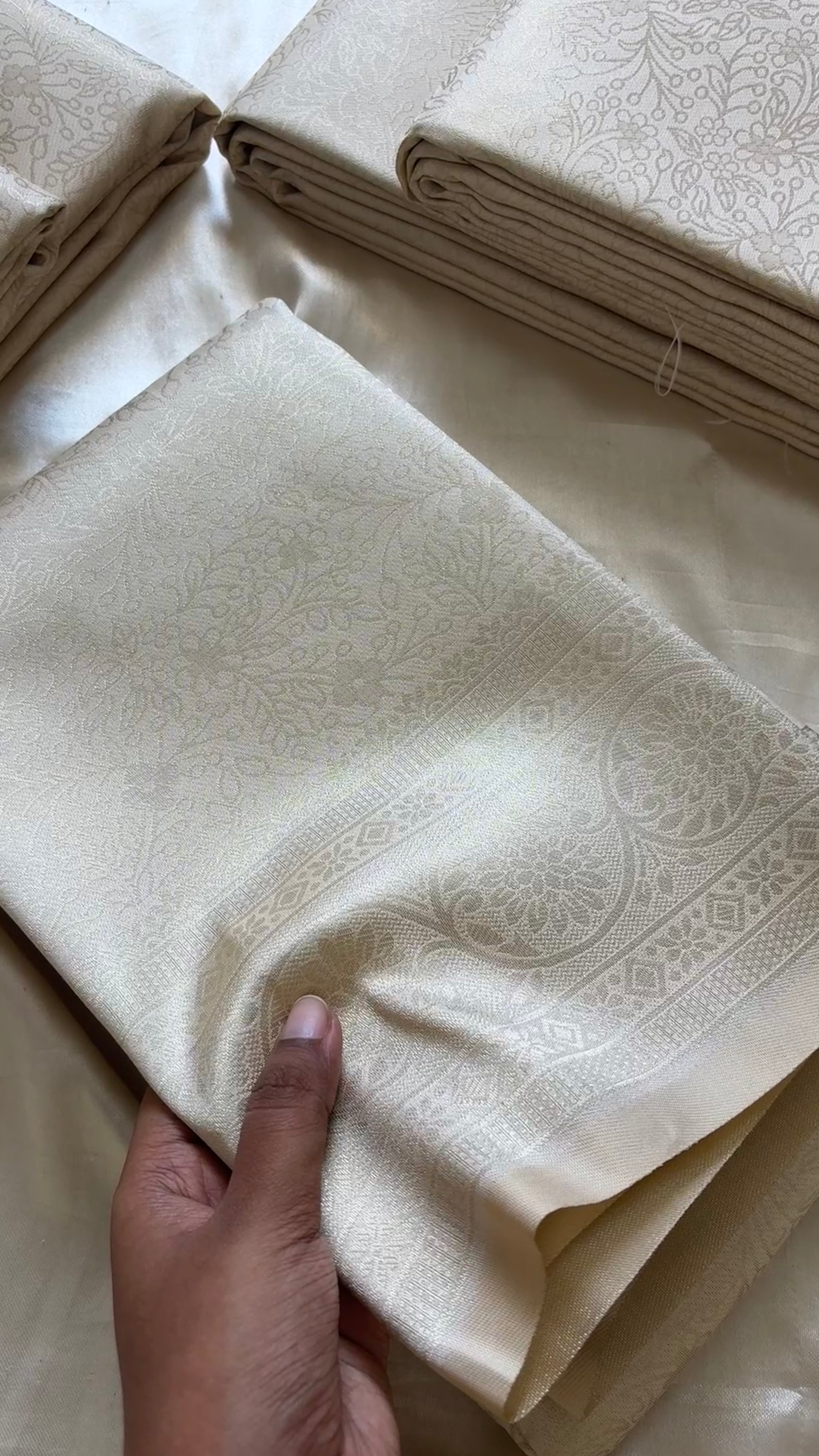 Satin soft silk