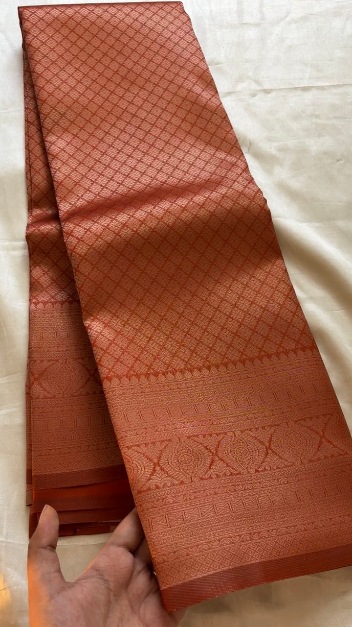 Semi brocade soft Silk kr32