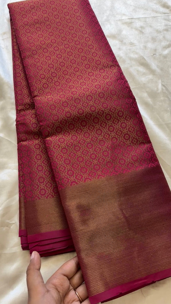 Brocade soft silk kr11