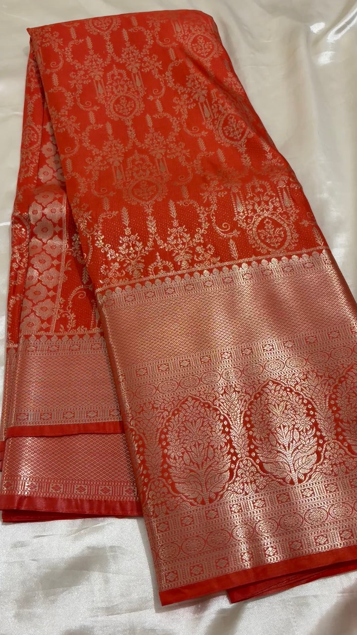 Semi  Kanchipuram saree