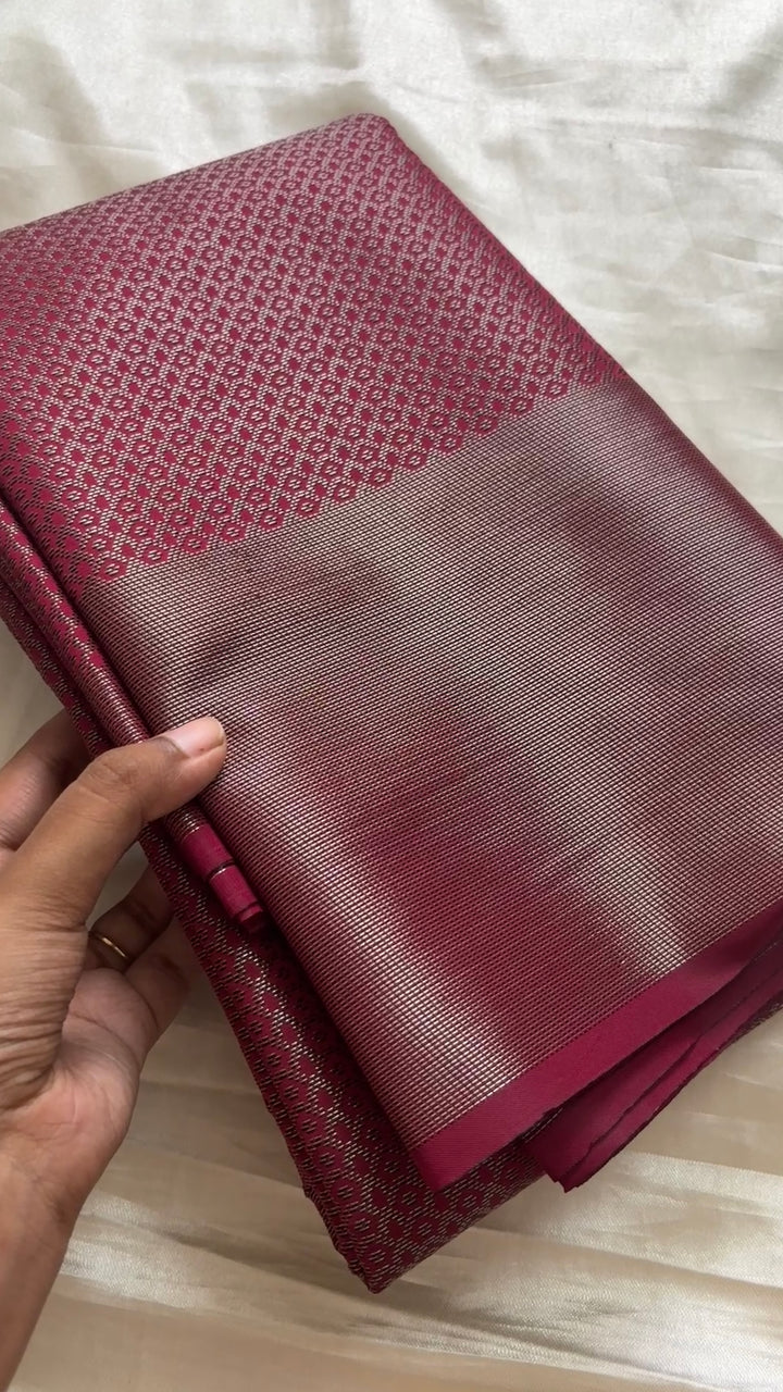 Brocade soft silk kr61