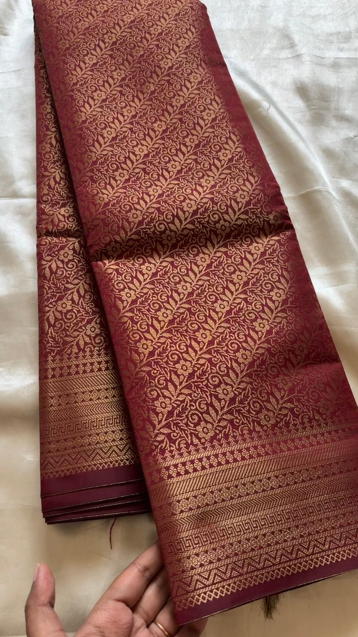 Premium Brocade soft silk kr94