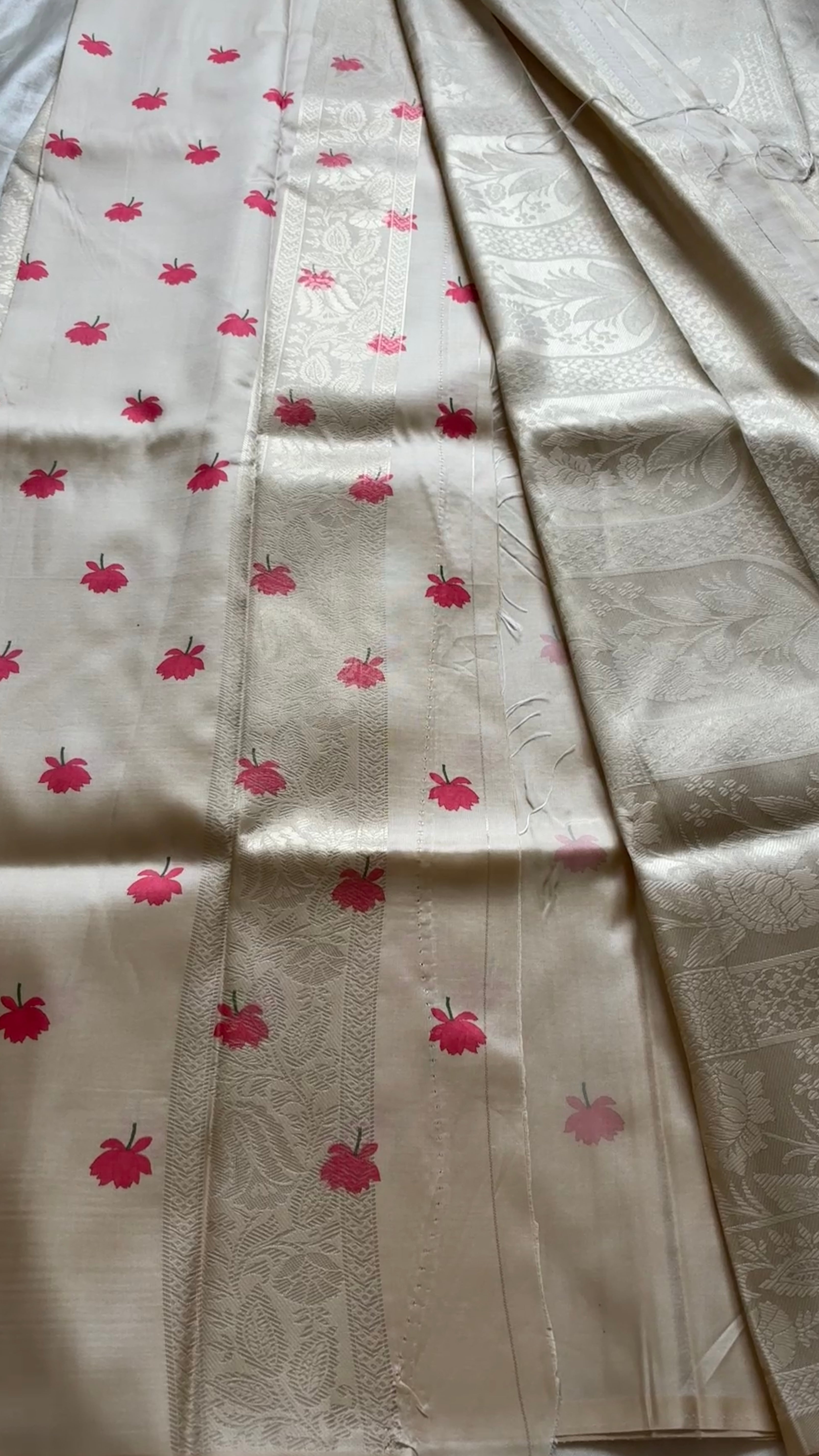 Soft silk with digital print