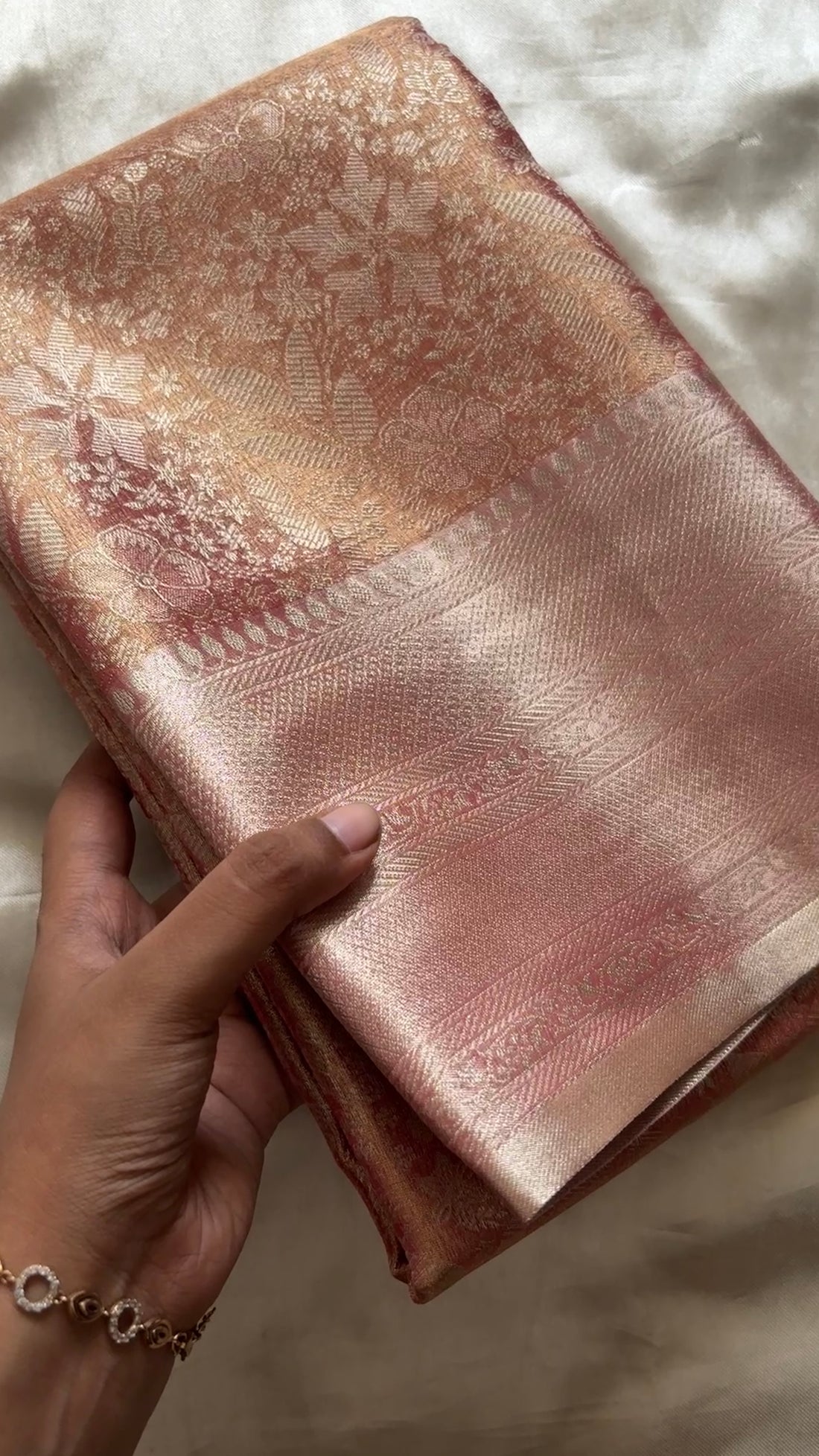 Premium  Tissue brocade silk KR129