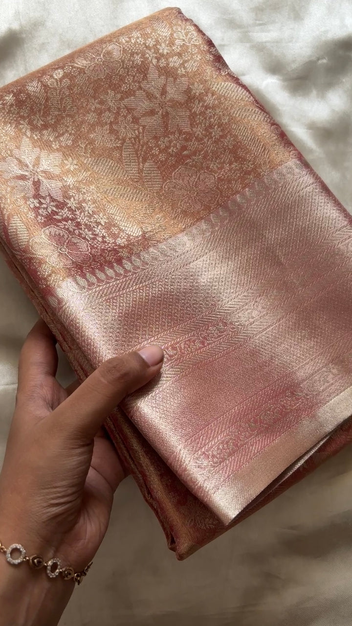 Premium  Tissue brocade silk KR129