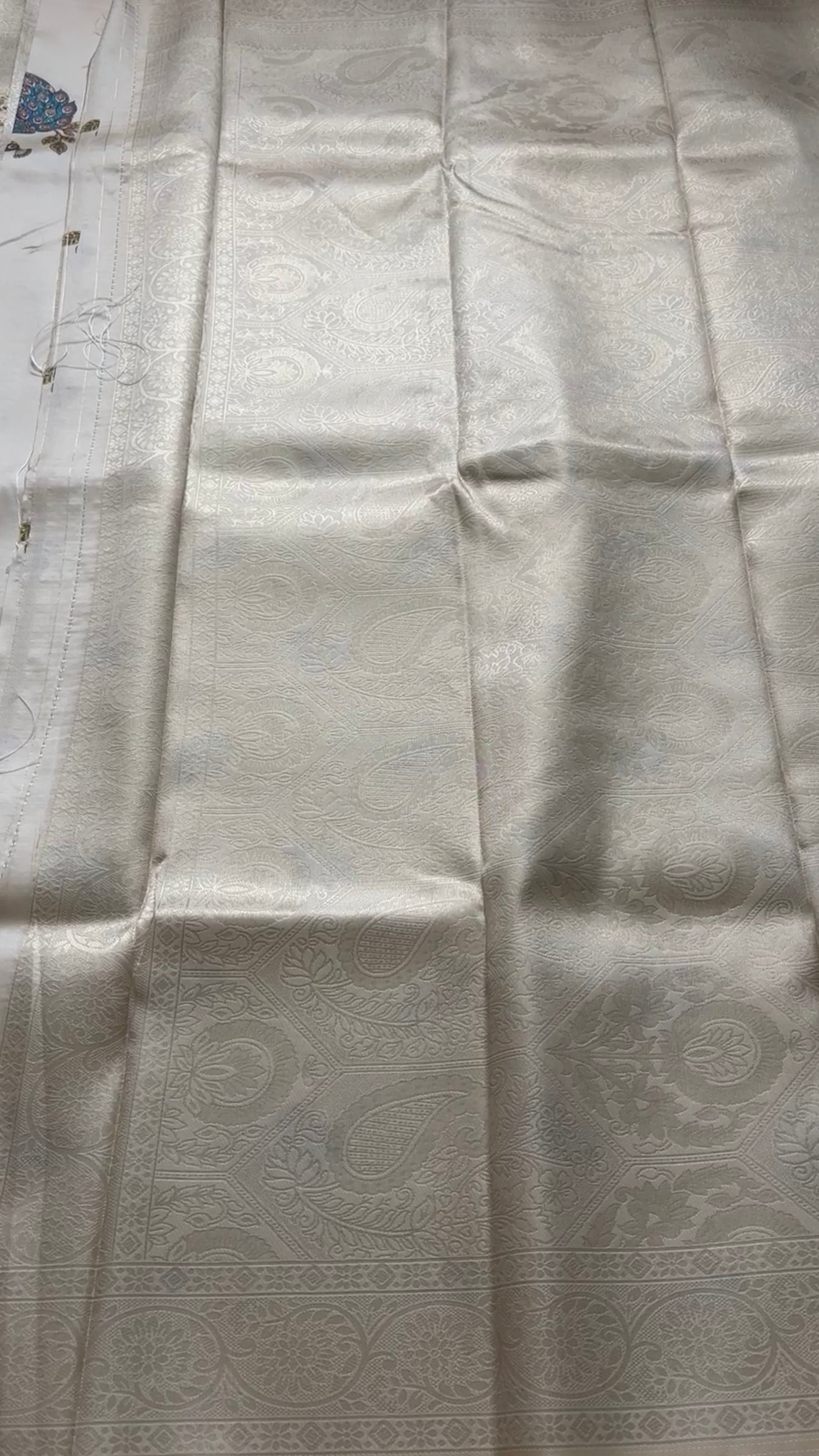 Soft silk with digital print KR129
