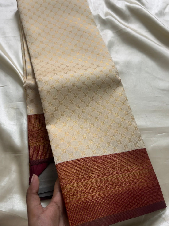 Kanchi semi soft silk