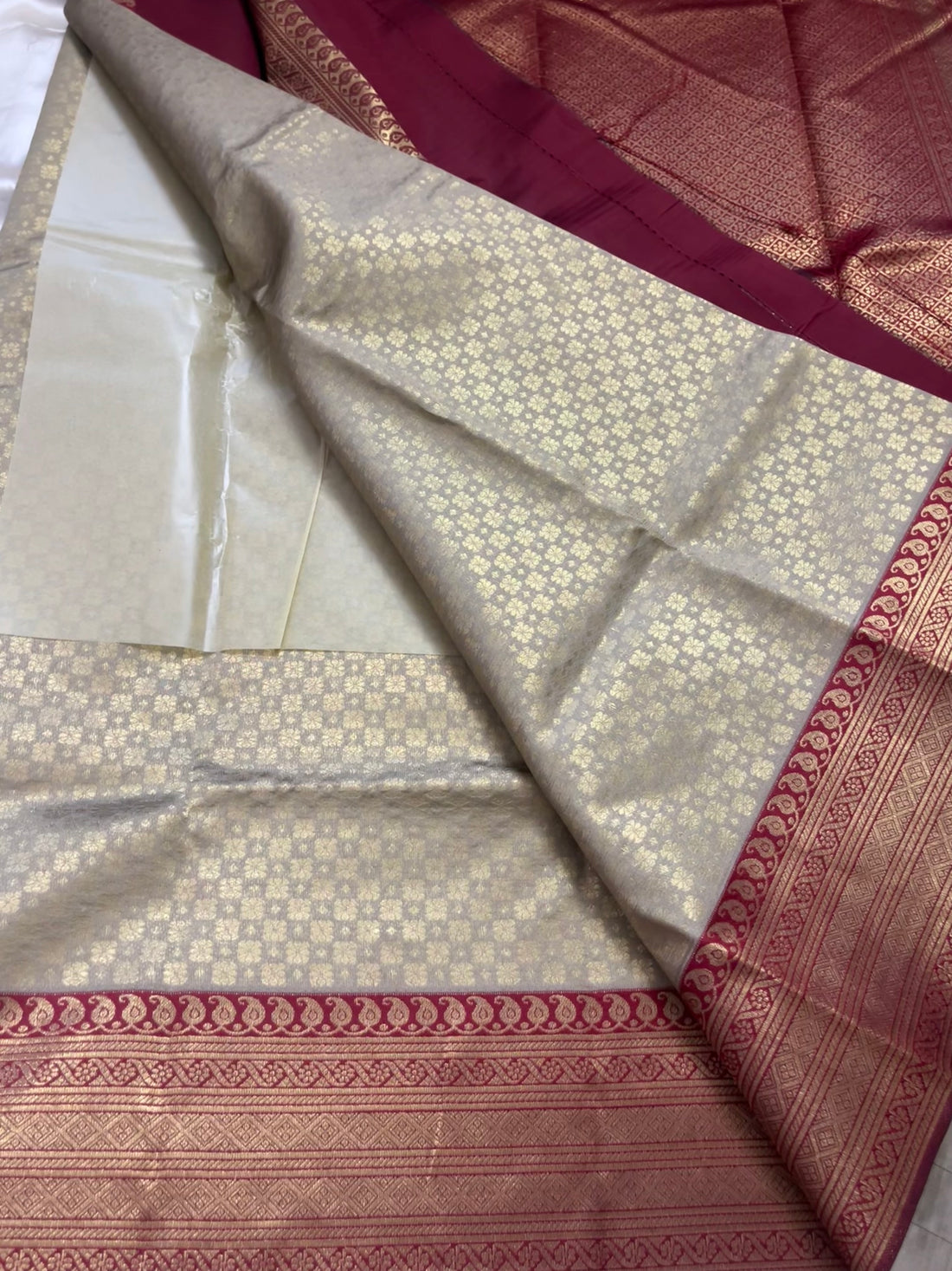 Kanchi semi soft silk