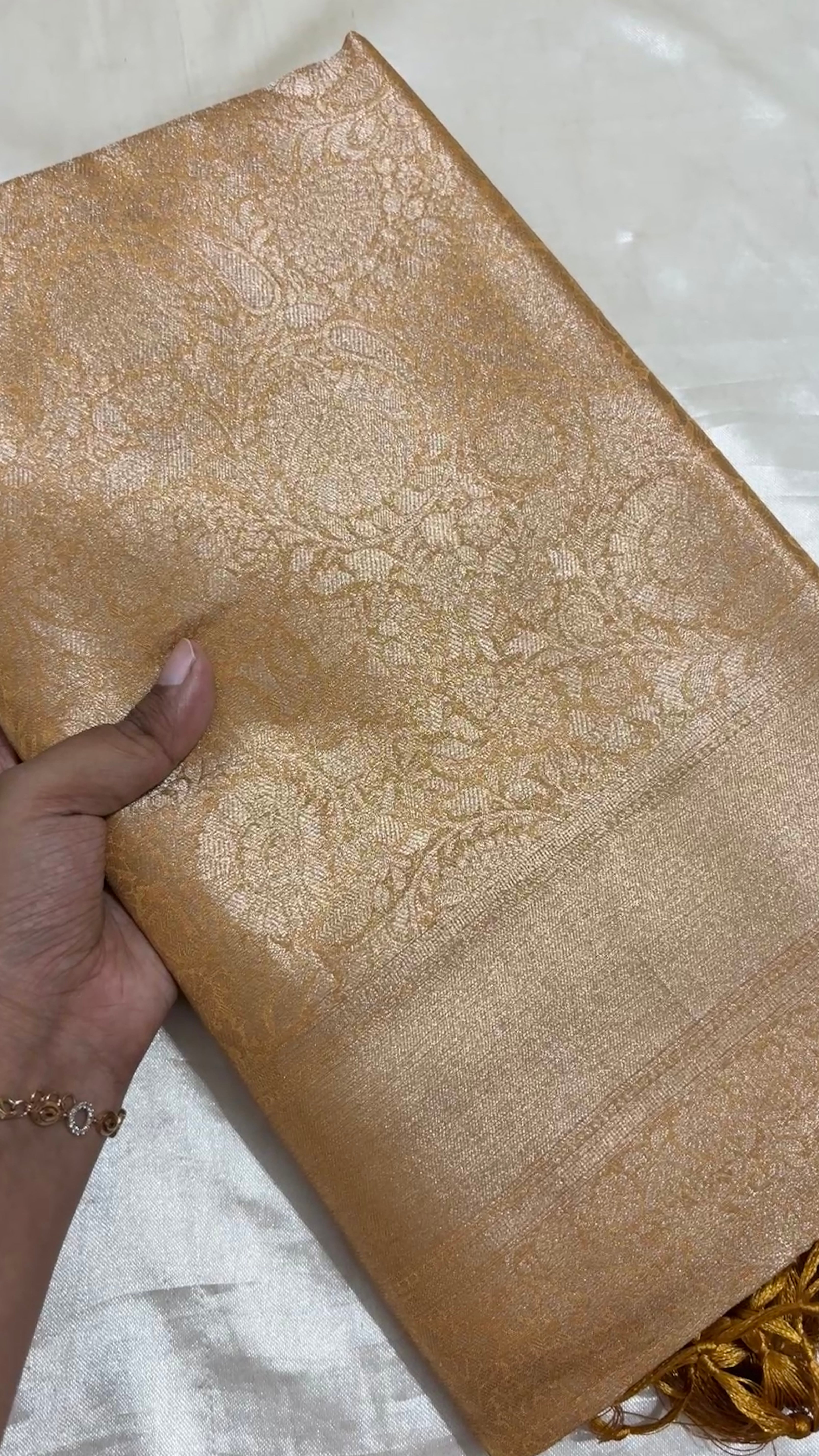 Soft Banarasi brocade kr32