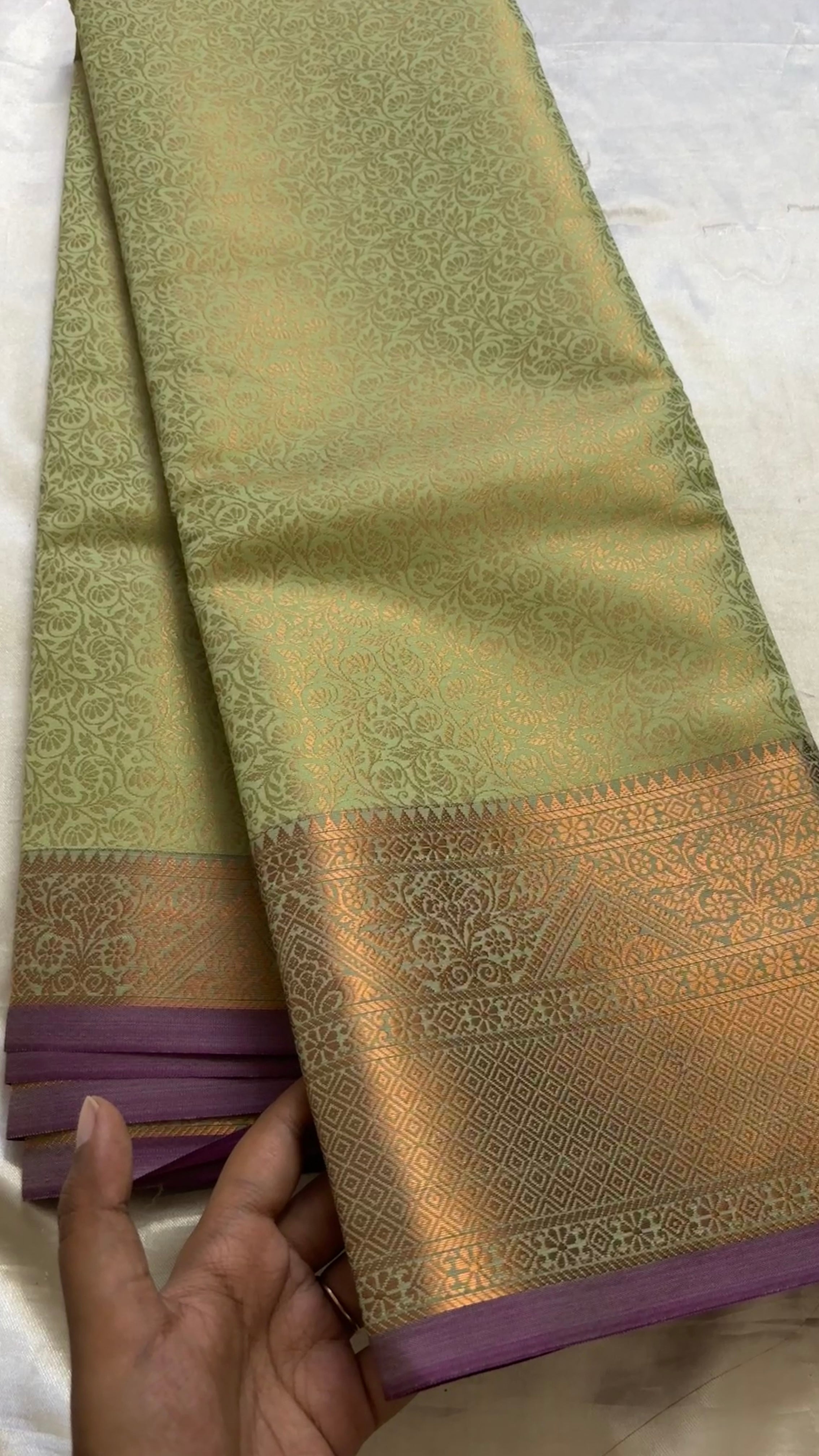 Brocade soft silk KR55