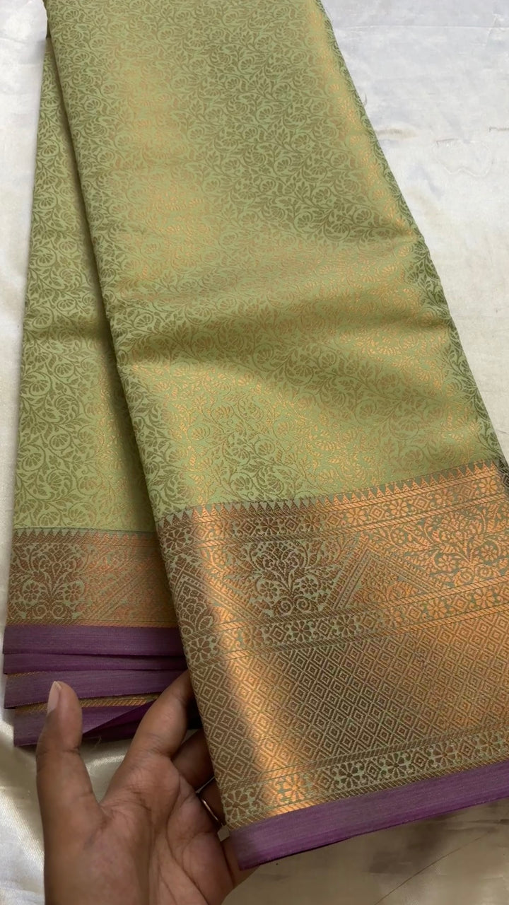 Brocade soft silk KR55