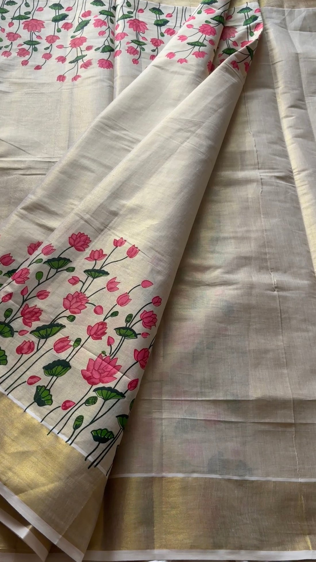 Kerala cotton with tissue mixed