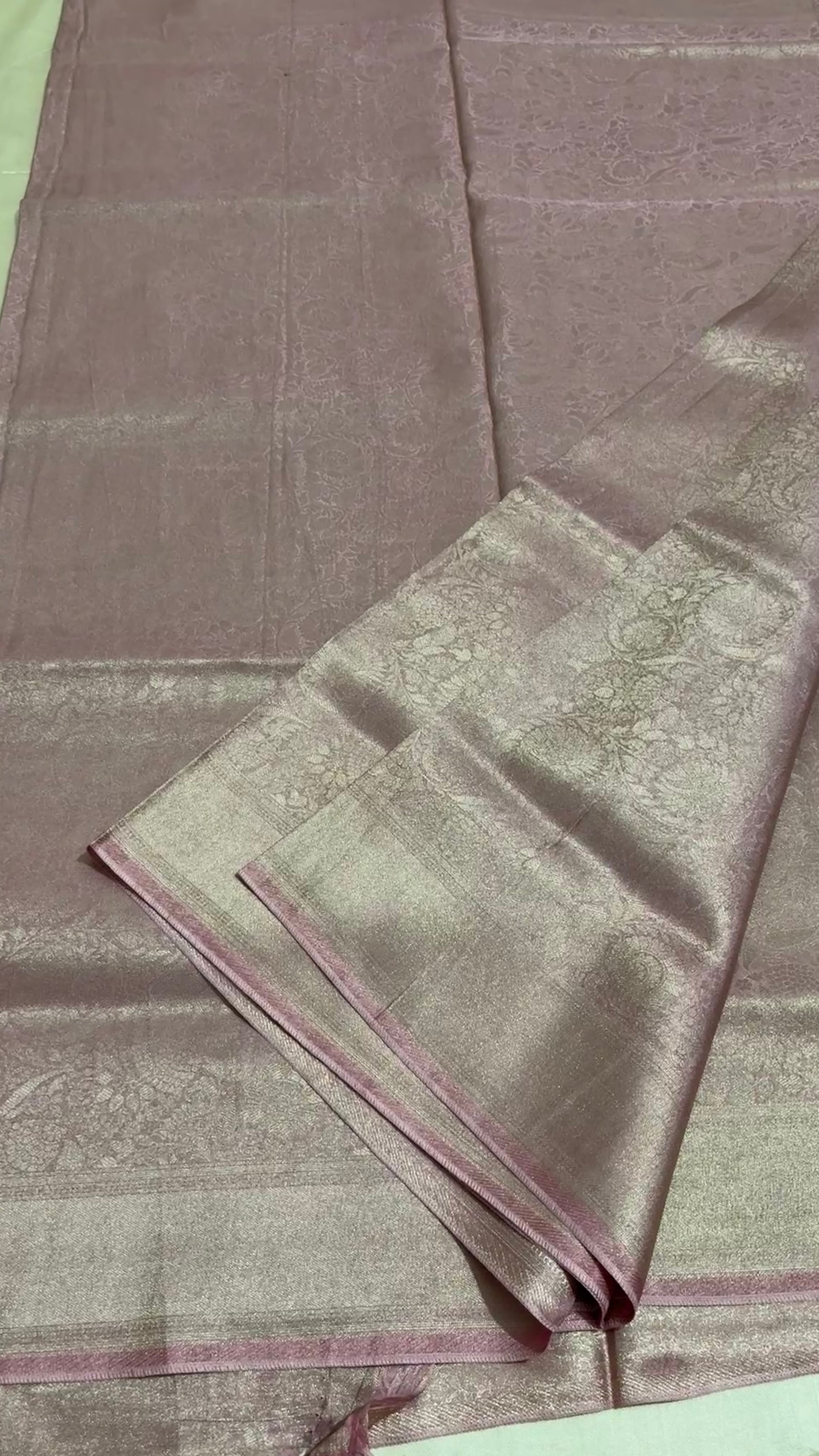 Soft Banarasi brocade kr140