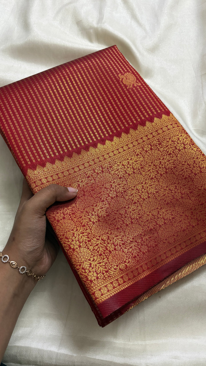 Semi brocade soft Silk kr56