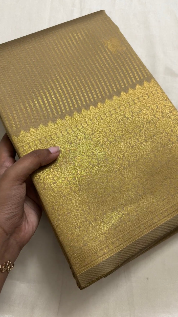 Semi brocade soft Silk kr55