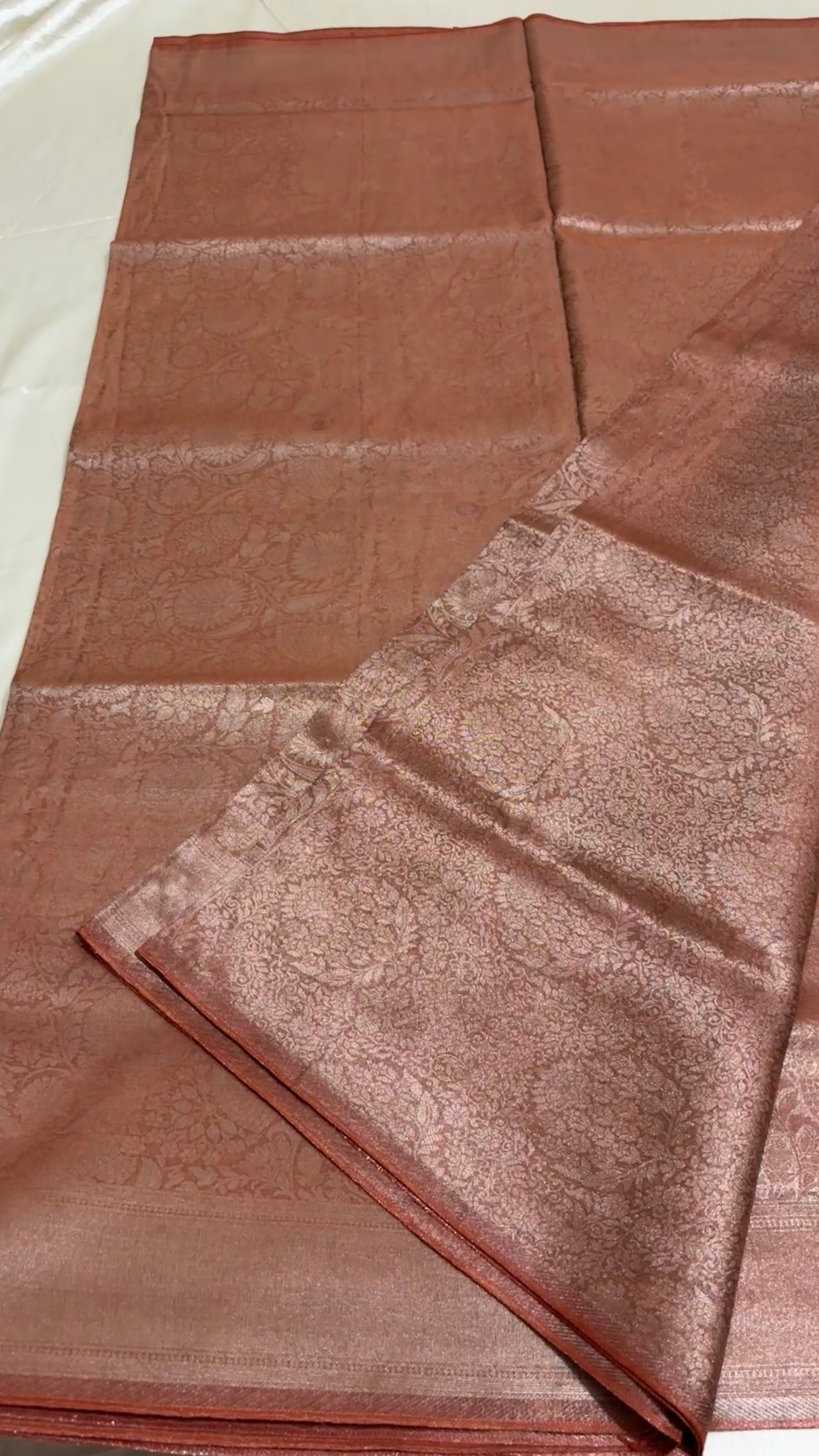 Soft Banarasi brocade kr120