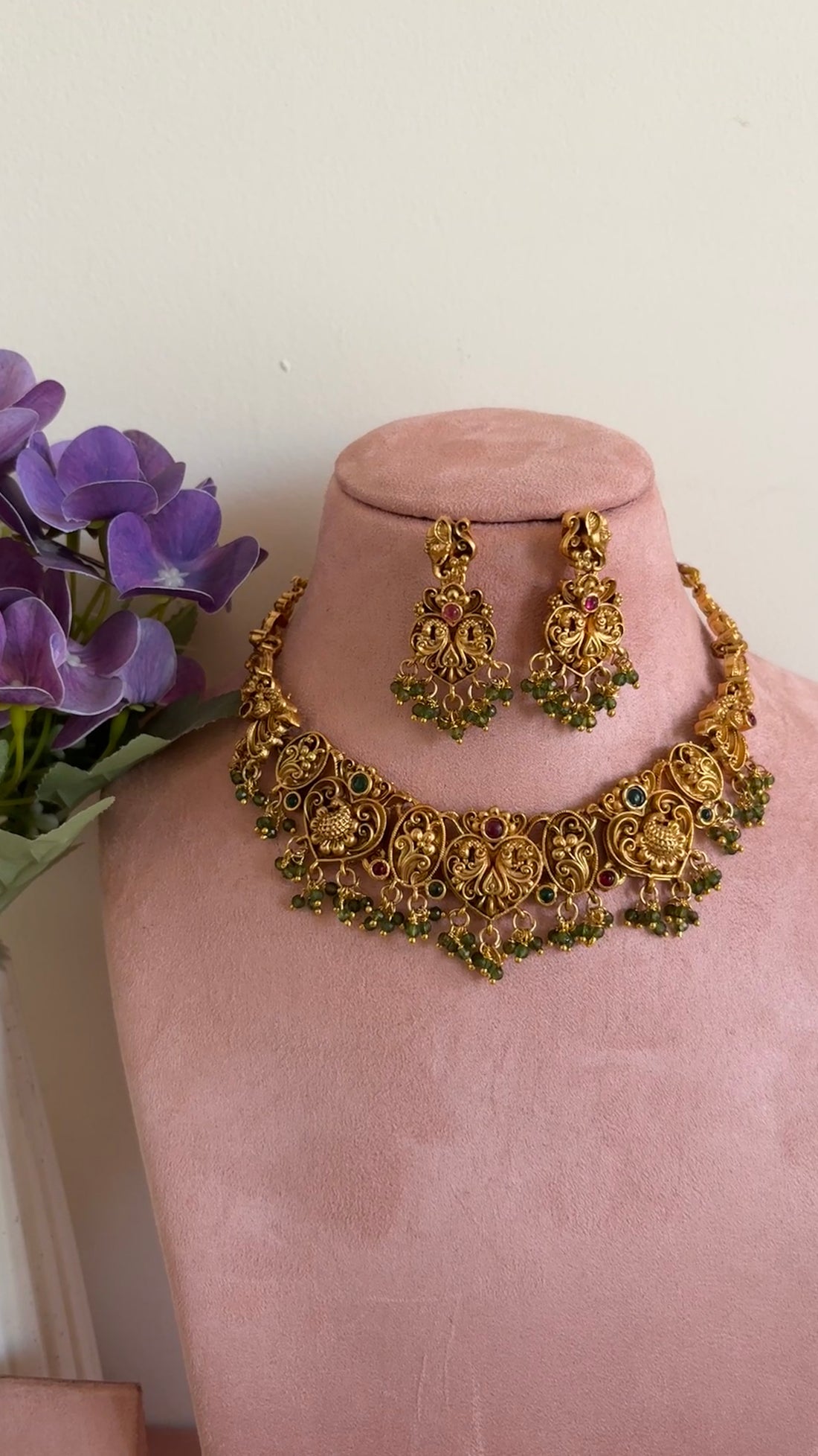 Gold replica necklace