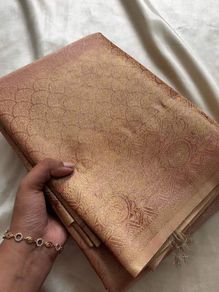 Tissue Brocade soft silk