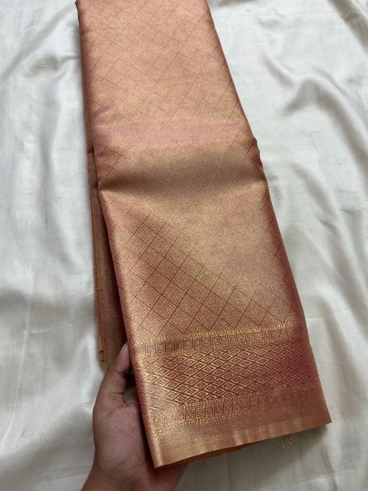 Tissue Brocade soft silk