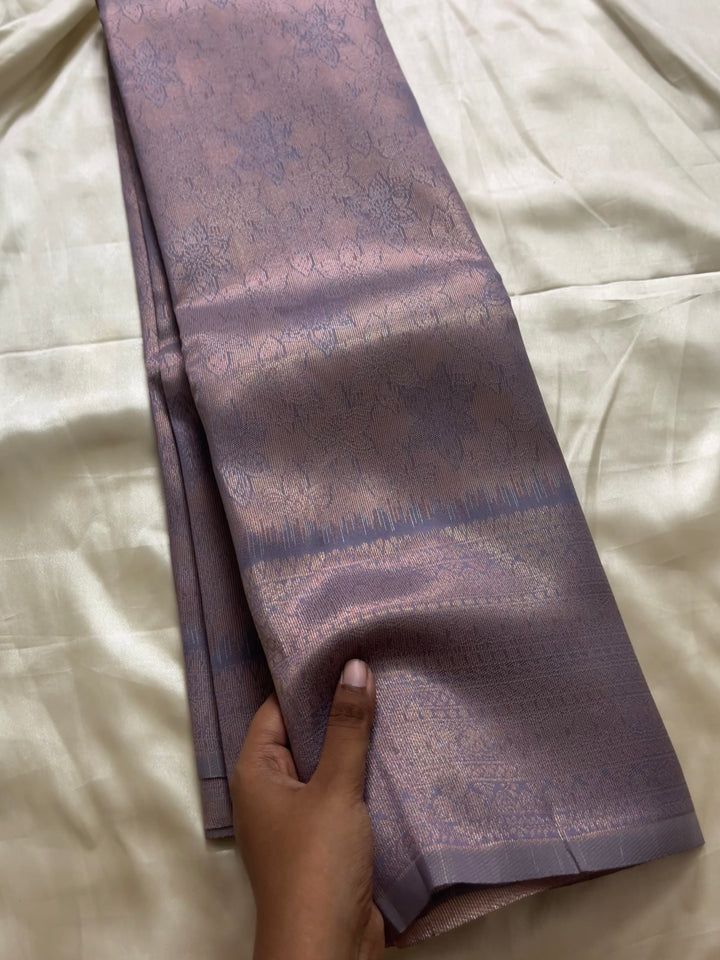 Semi brocade soft Silk