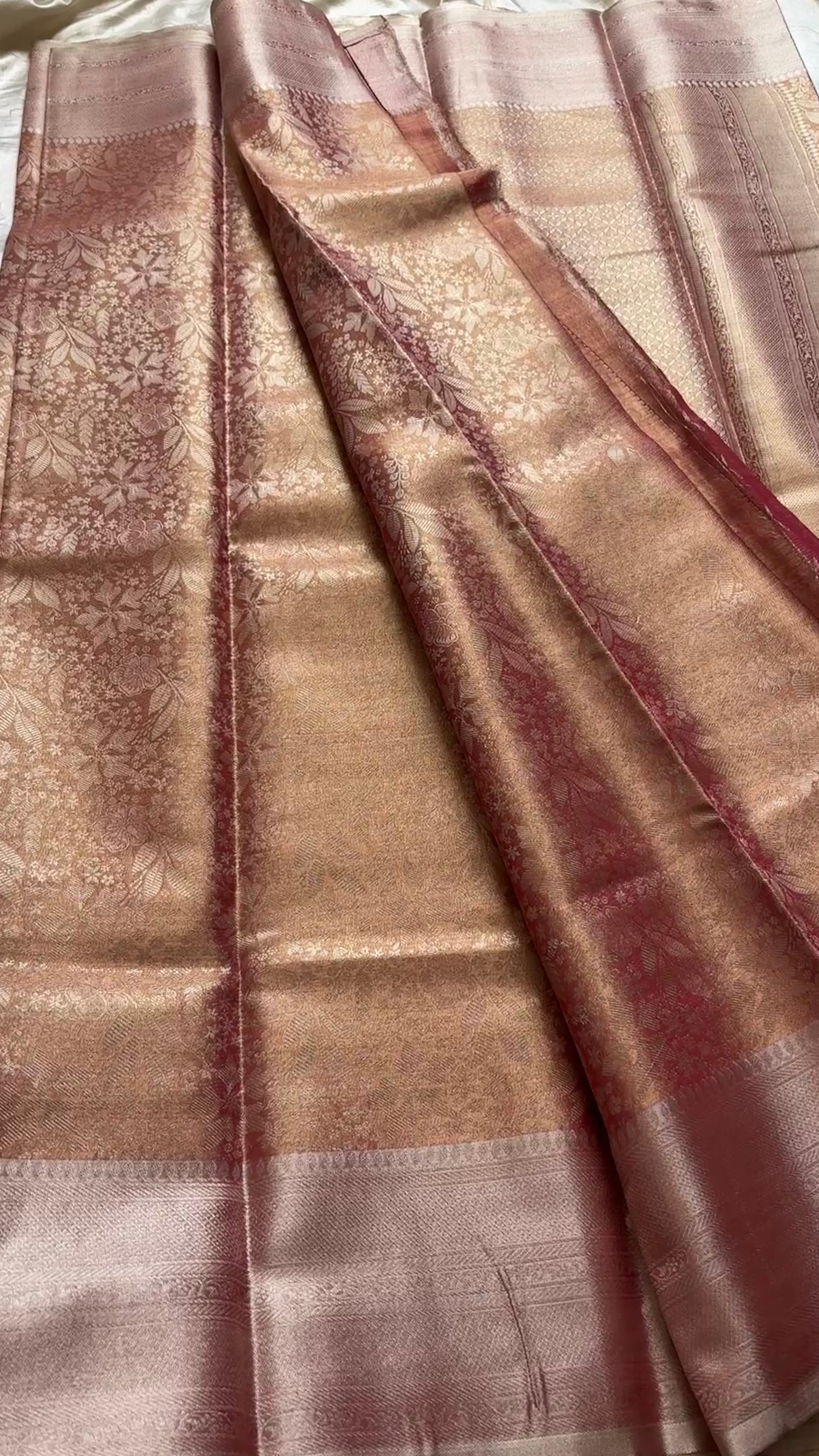 Premium  Tissue brocade silk KR129