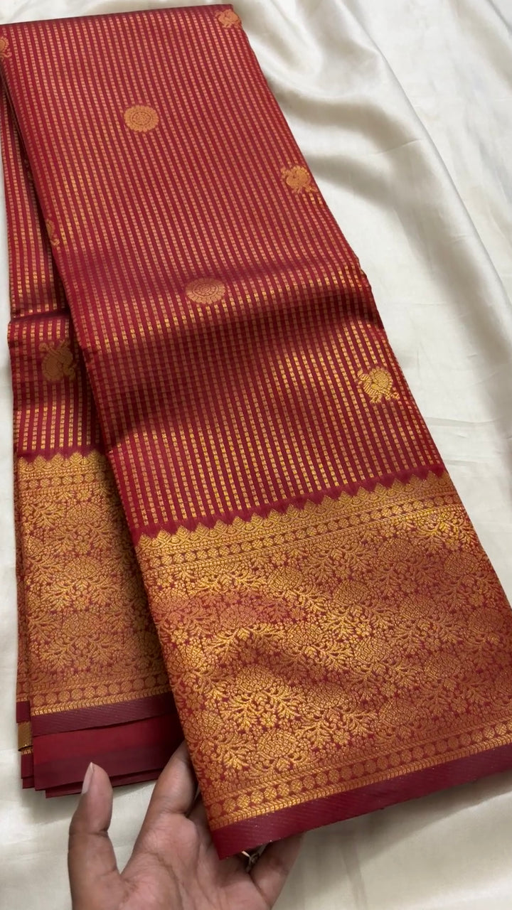 Semi brocade soft Silk kr56