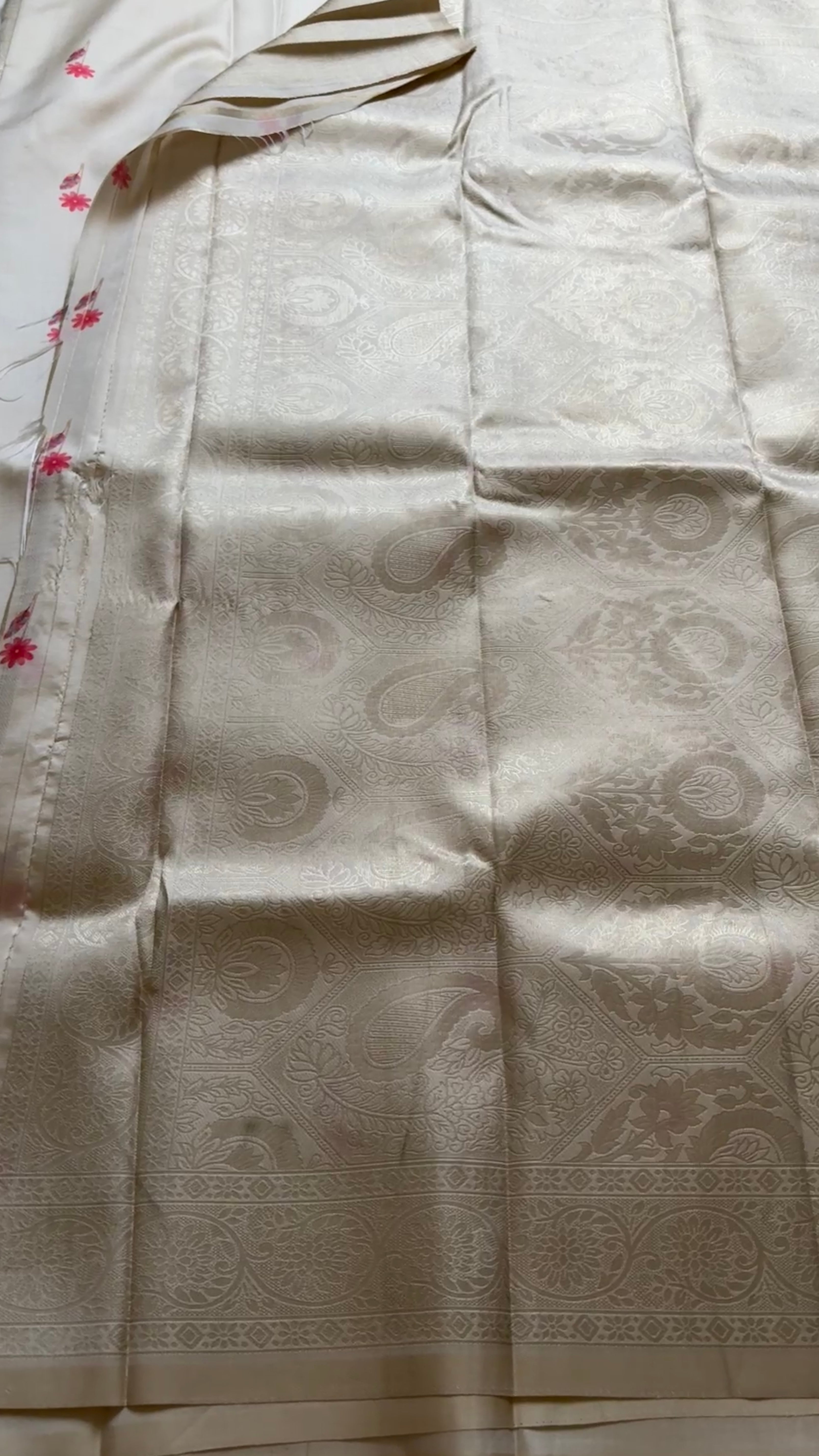 Soft silk with digital print