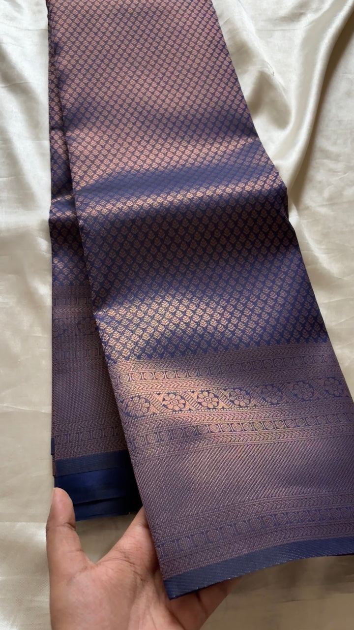 Semi brocade soft Silk kr114