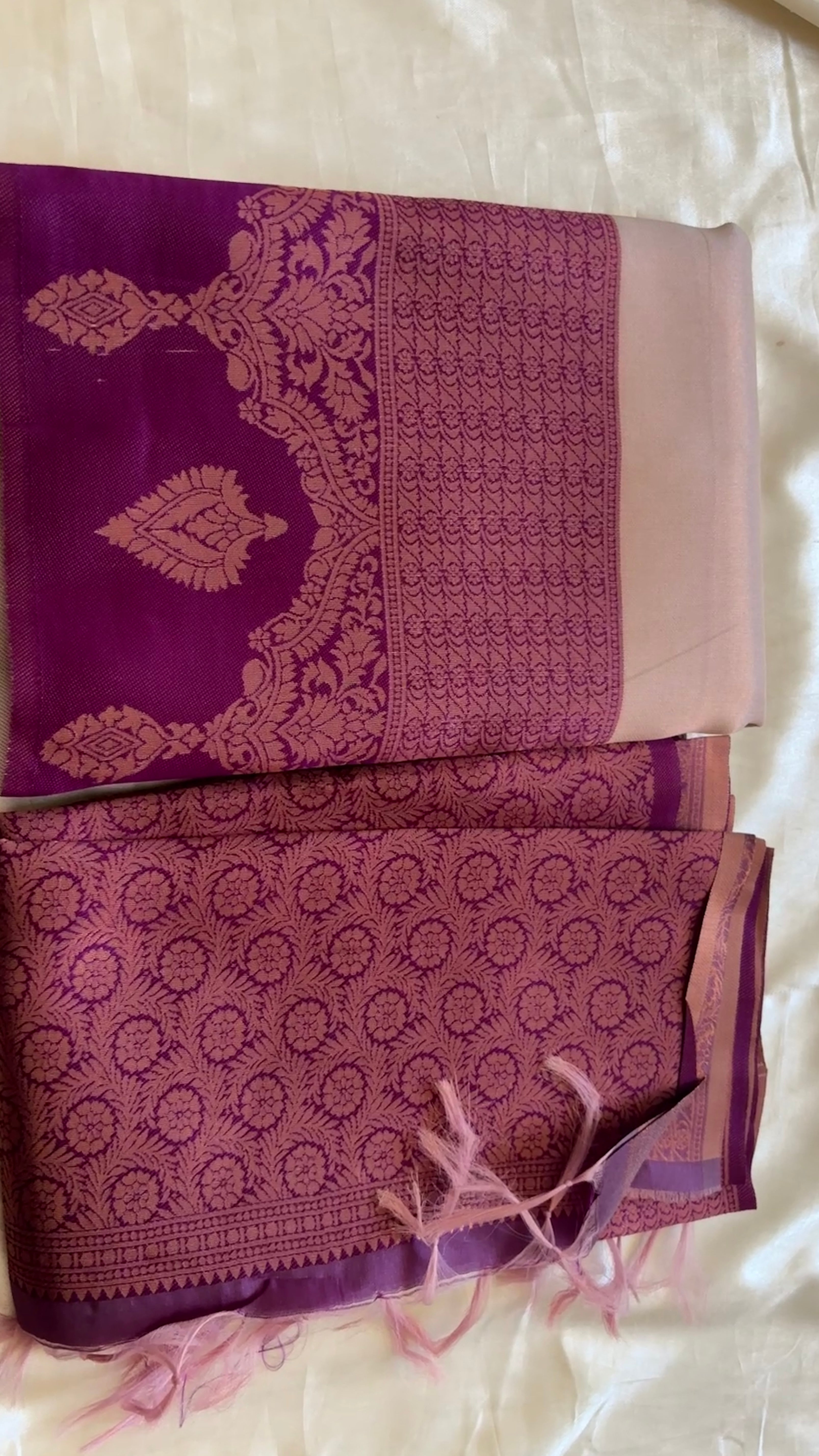 Unstitched premium half saree material Kr 142