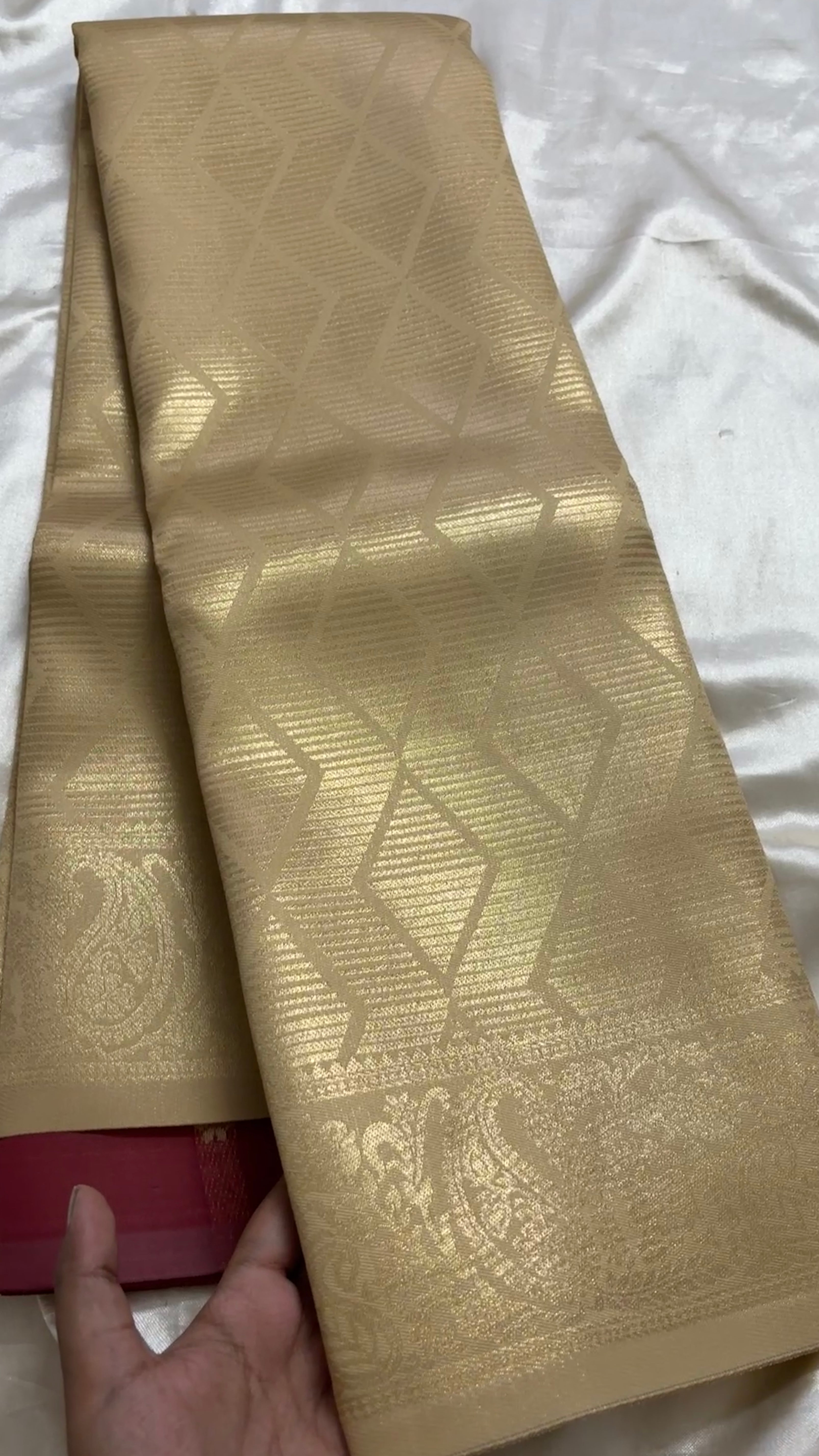 Semi brocade soft Silk kr14