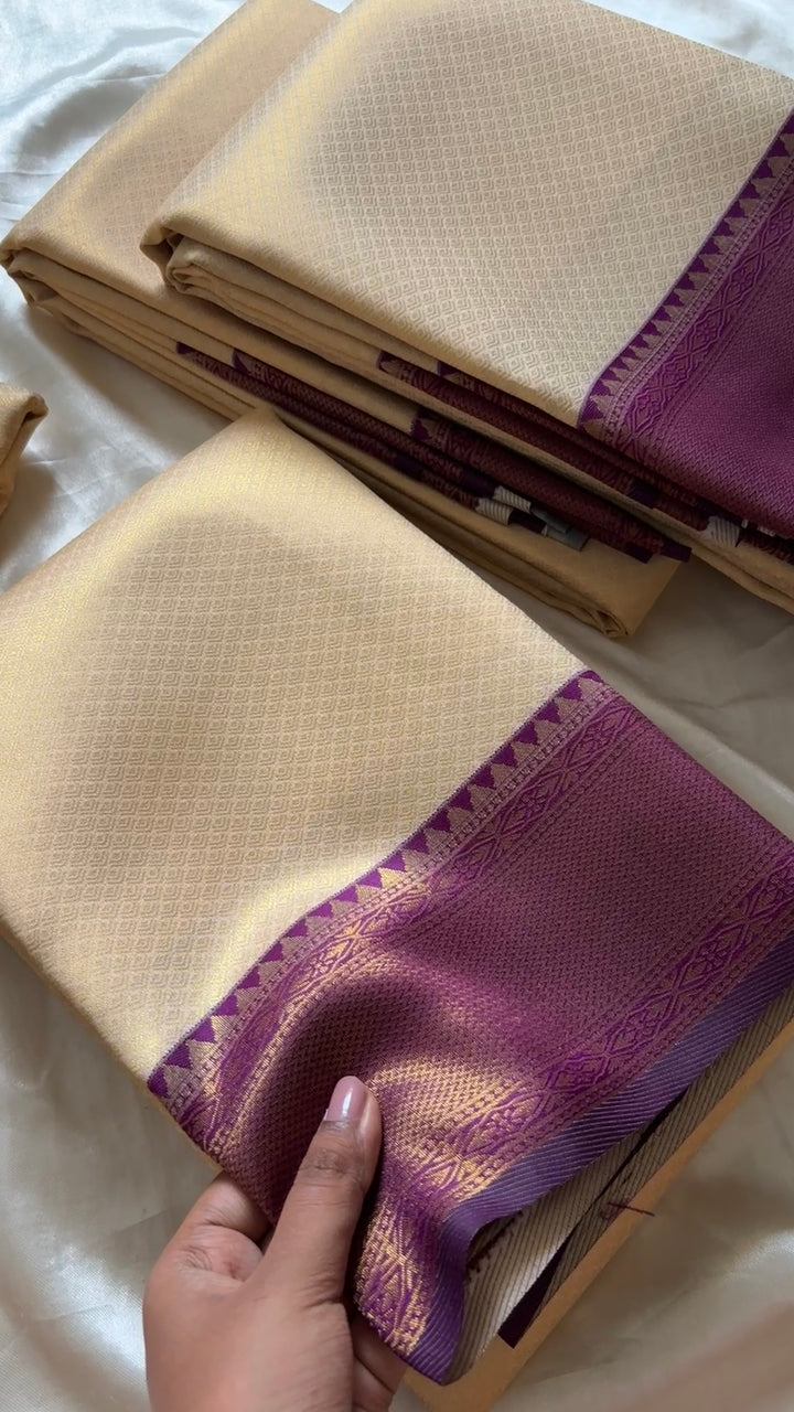 Kanchi semi soft silk