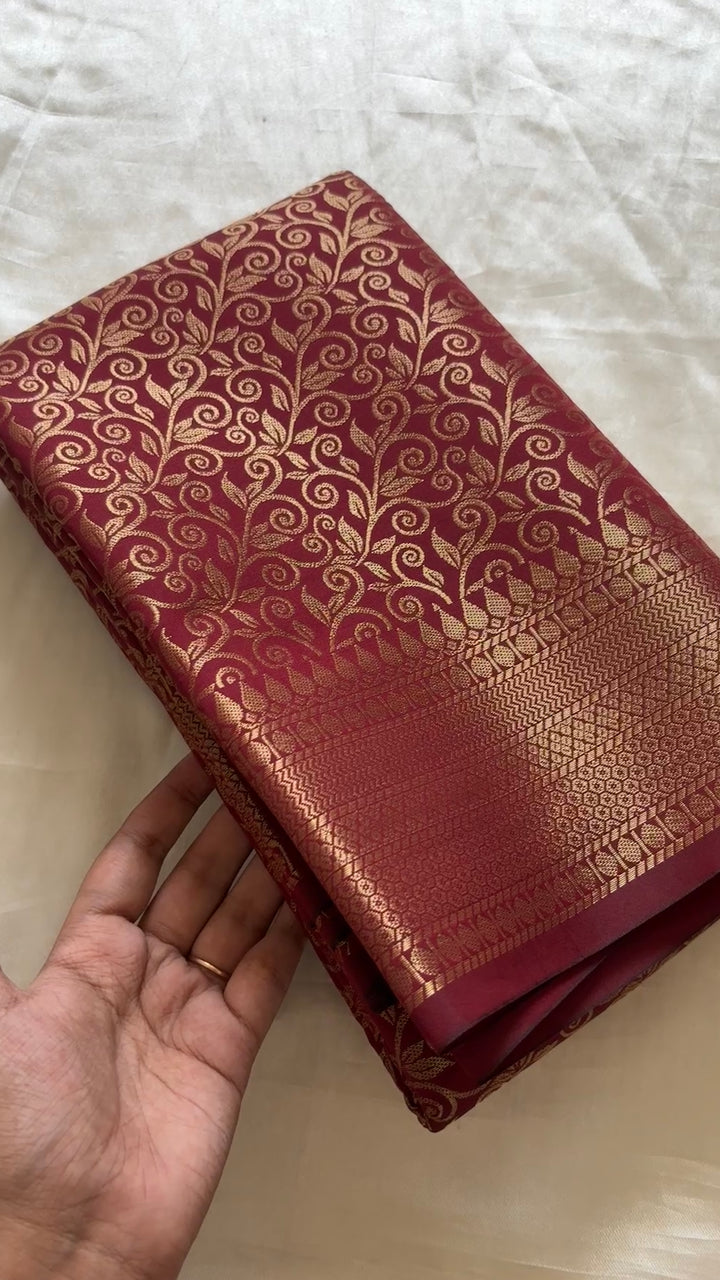 Premium Brocade soft silk kr119