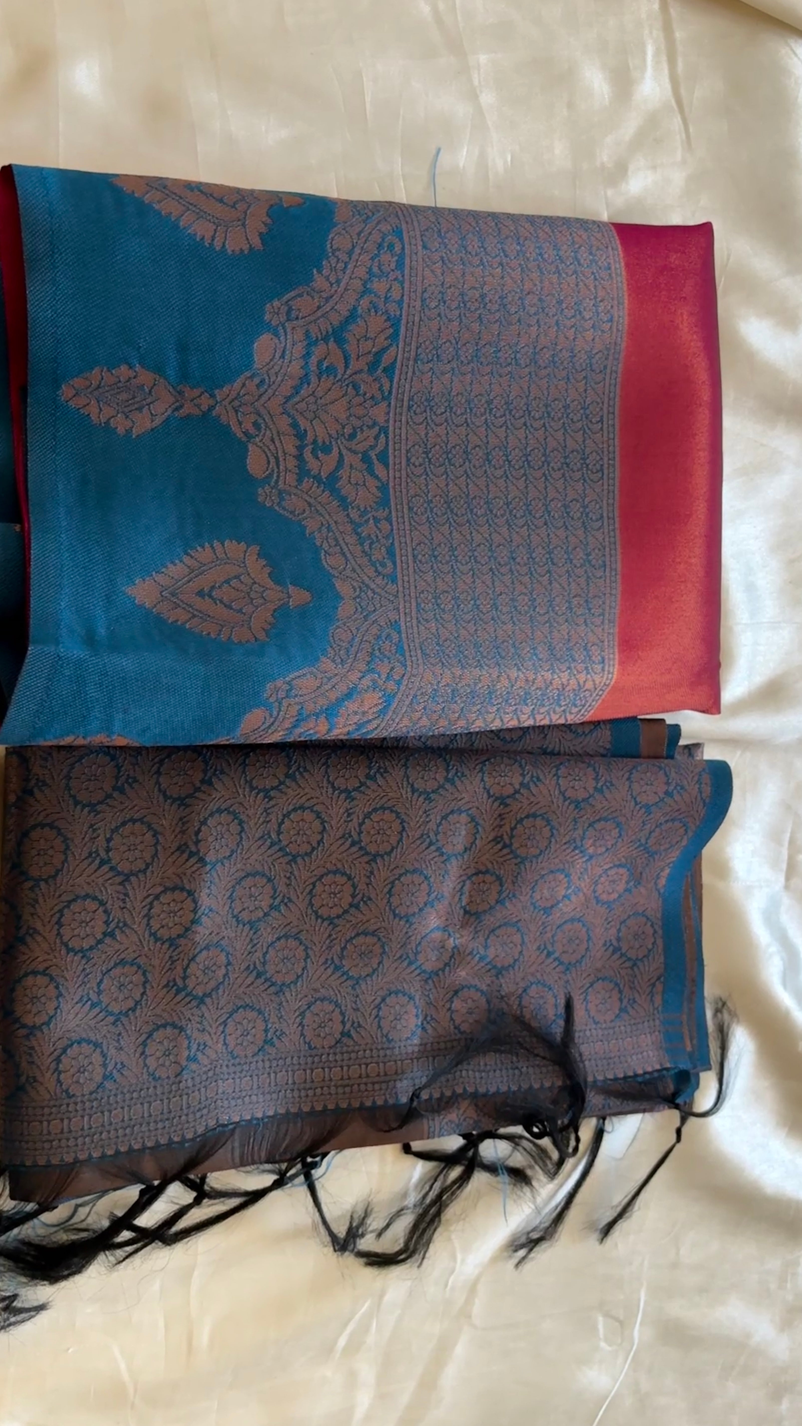 Unstitched premium half saree material kr150