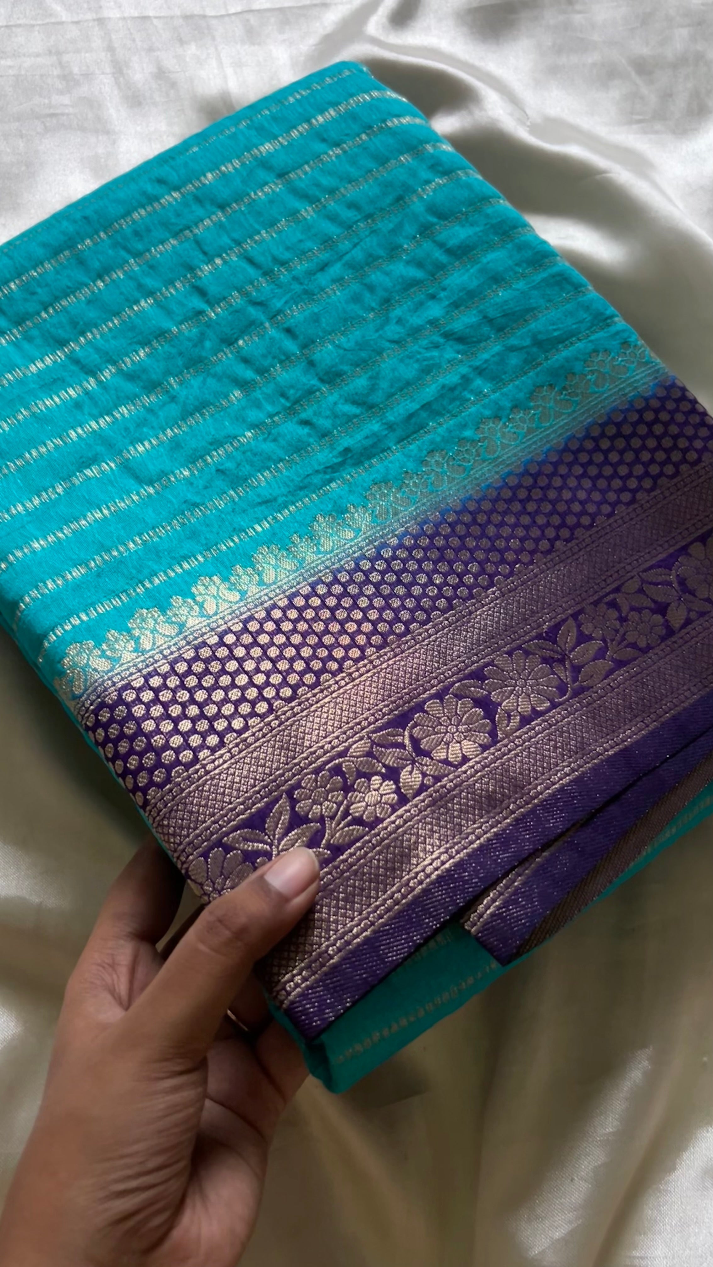 Banarasi crepe