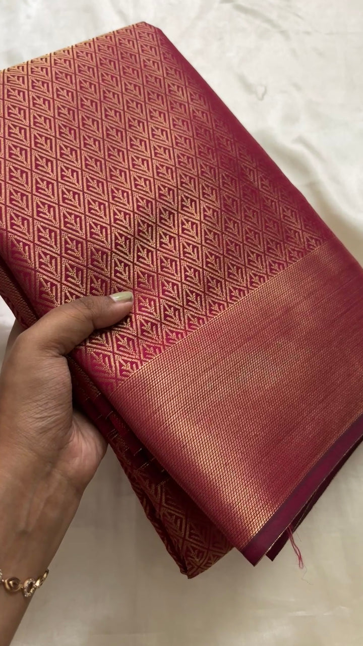 Premium Brocade soft silk kr49