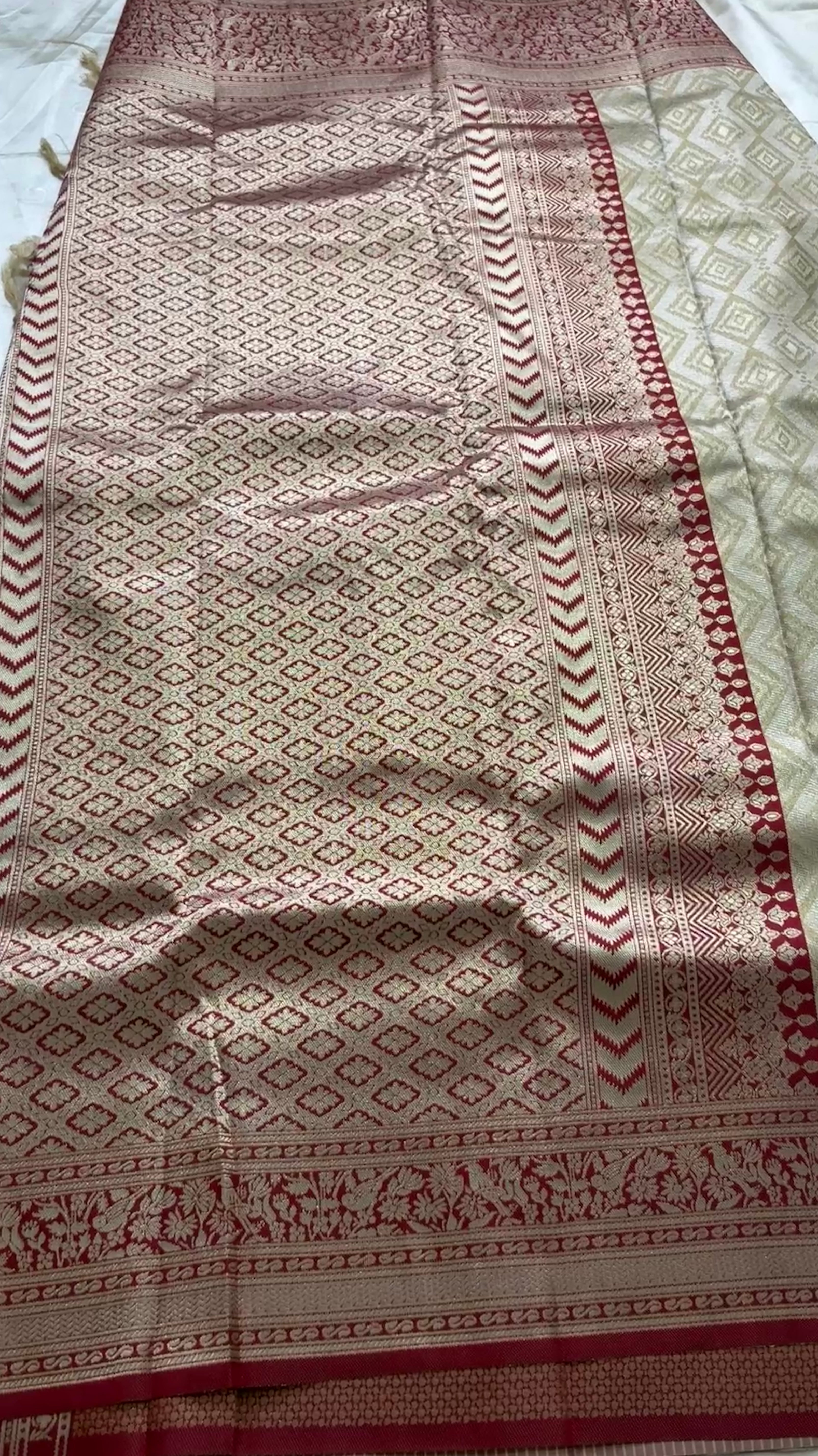 Semi soft silk