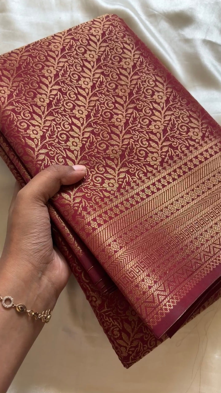 Premium Brocade soft silk kr94