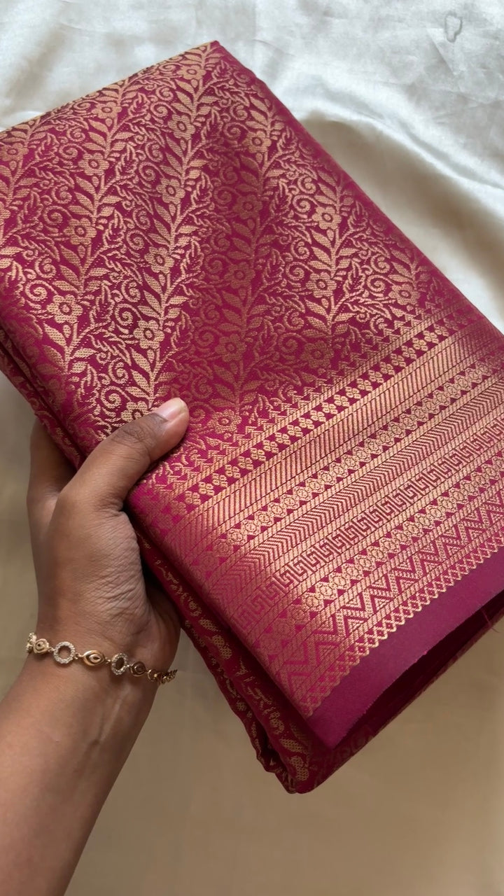 Premium Brocade soft silk kr48