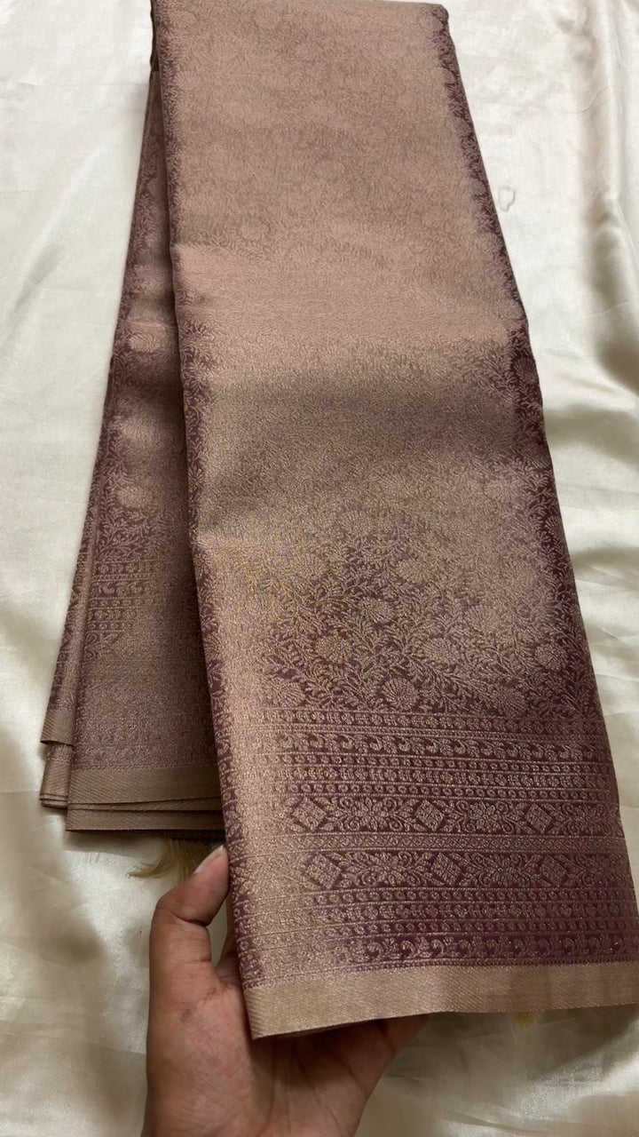 Tissue brocade silk KR122