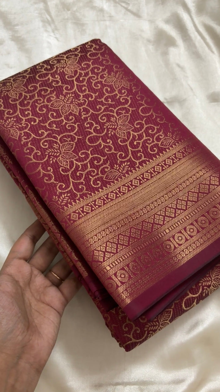 Premium Brocade soft silk kr26