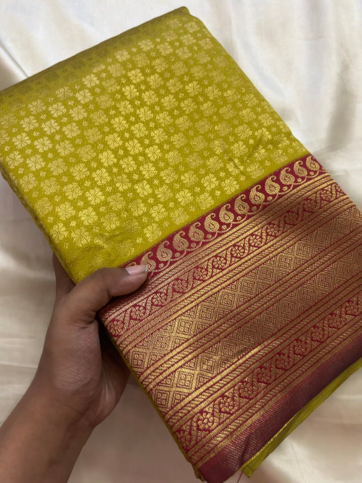 Kanchi semi soft silk