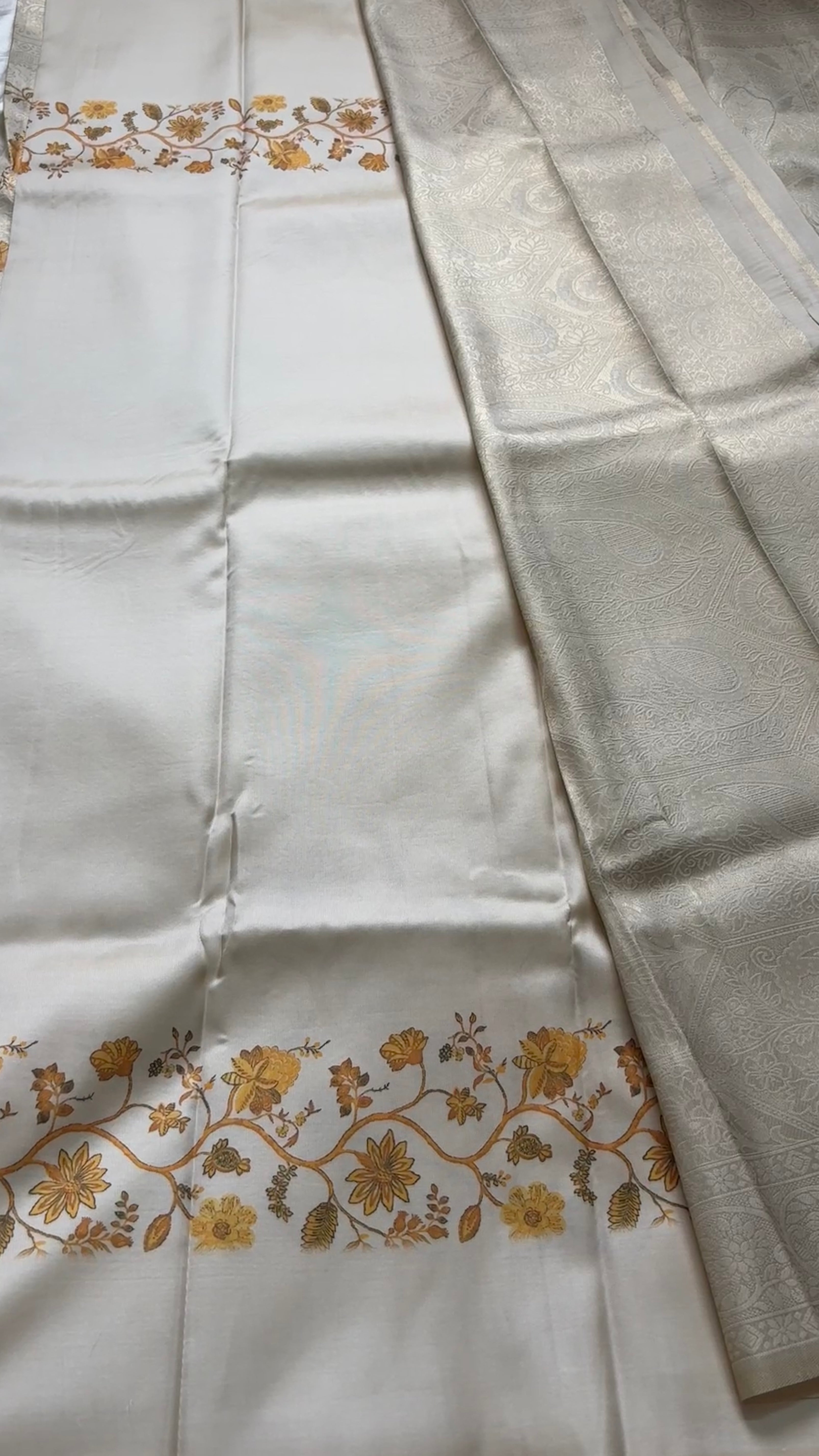 Soft silk with digital print kr130