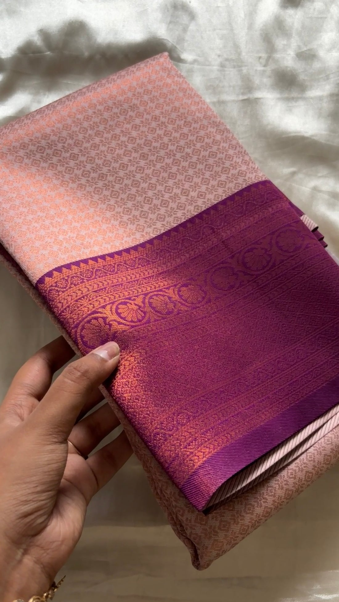 Kanchi semi soft silk