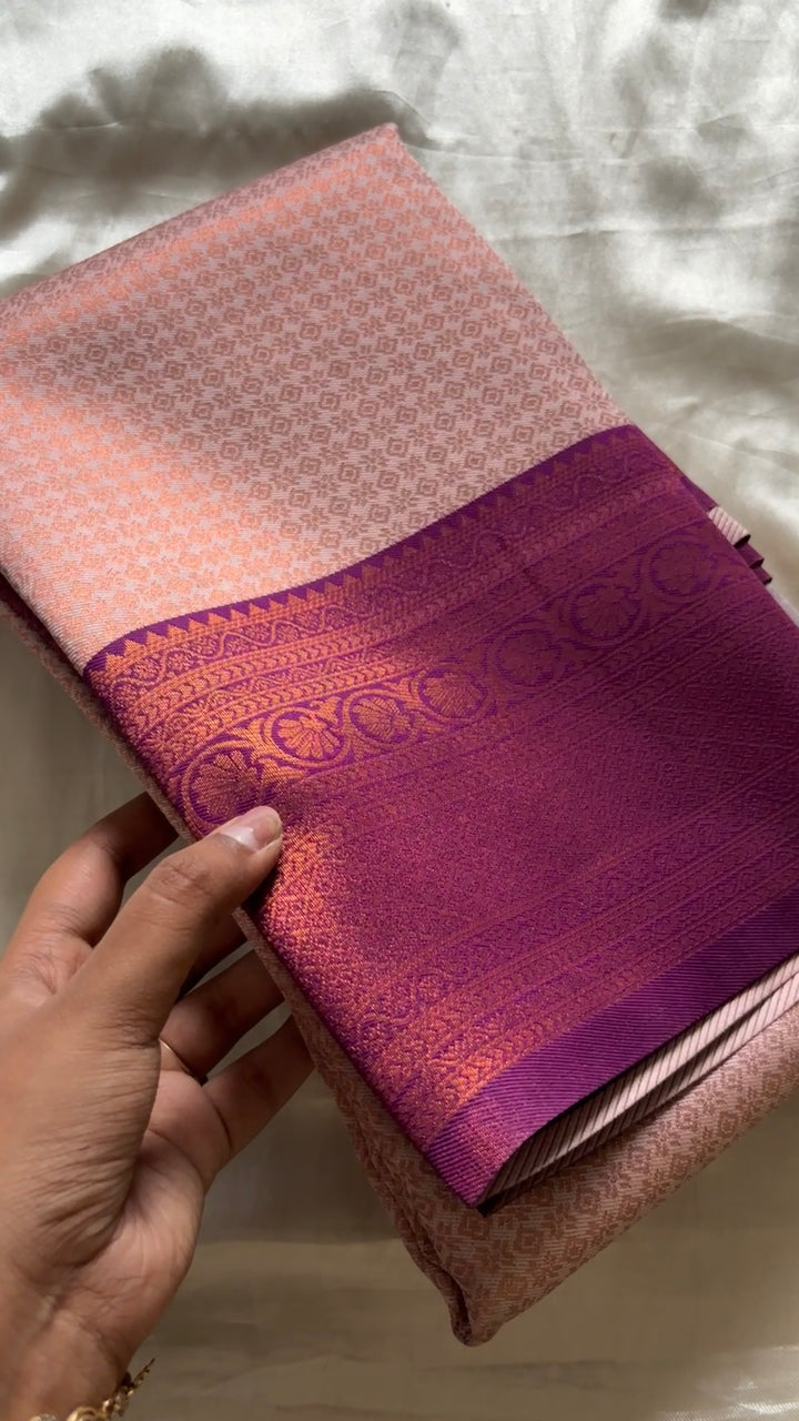 Kanchi semi soft silk