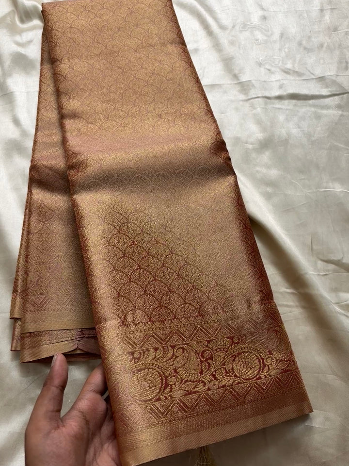 Tissue Brocade soft silk