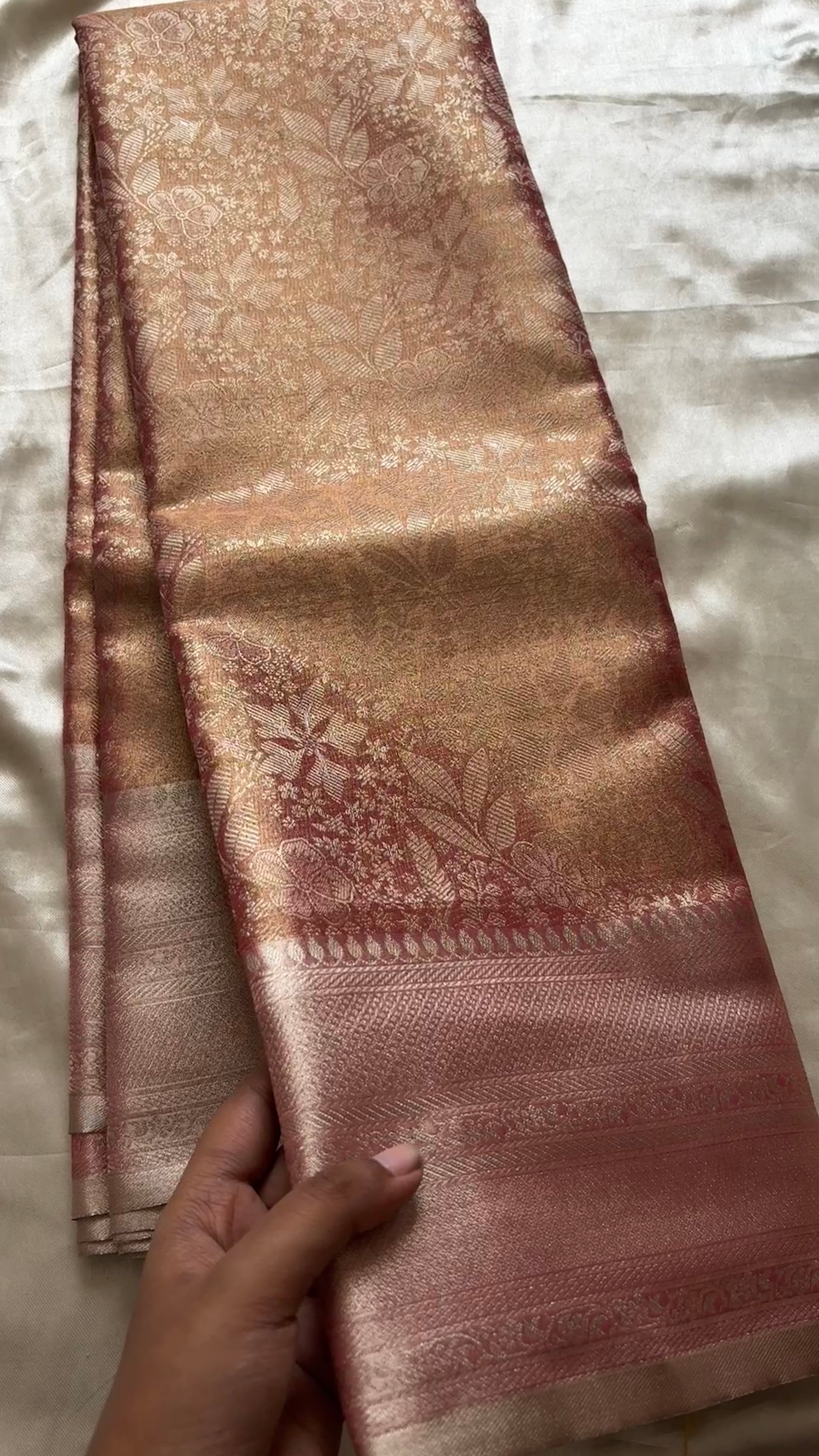 Premium  Tissue brocade silk KR129